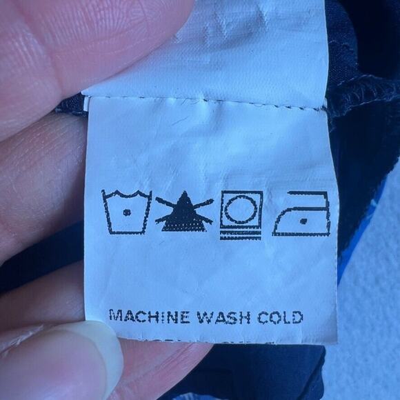 Wayward Fancies eShakti Custom Mini Dress Womens Small Floral Blue Wrap Belted - Picture 6 of 7